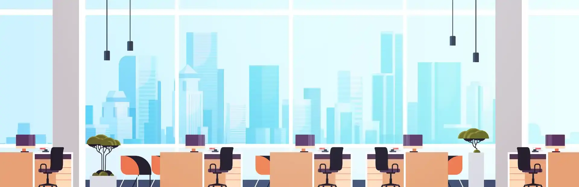 Outsourcing: IT company simulator background