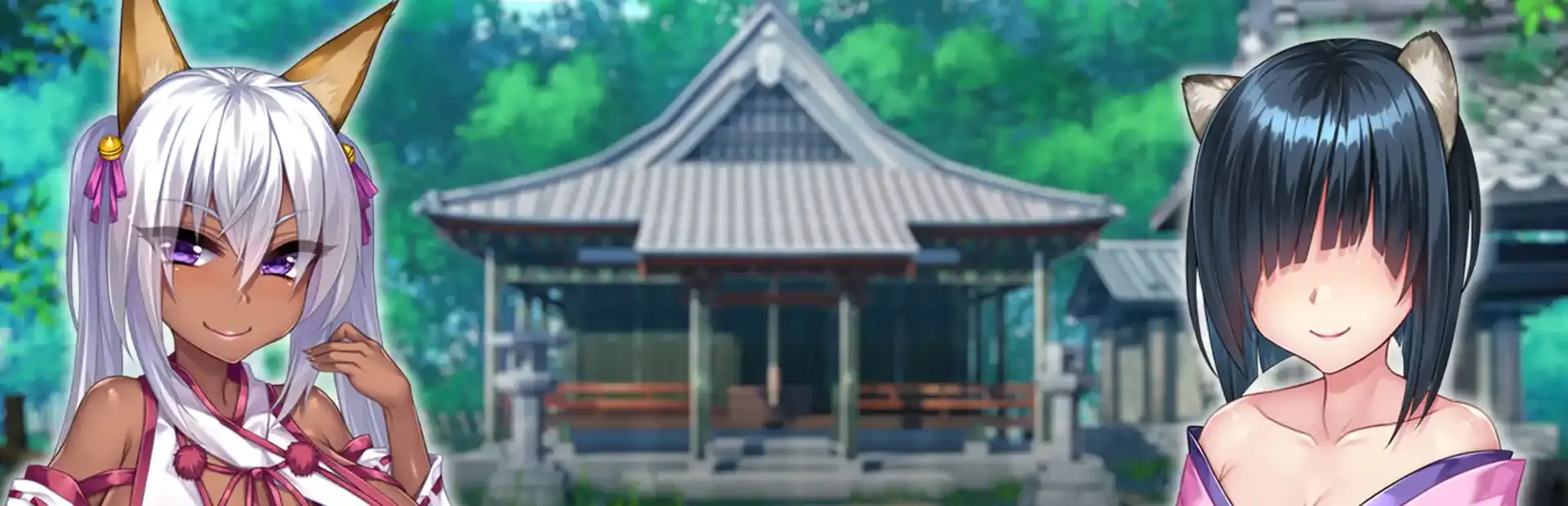 The Kinky Kitsune and The Tantalizing Tanuki background
