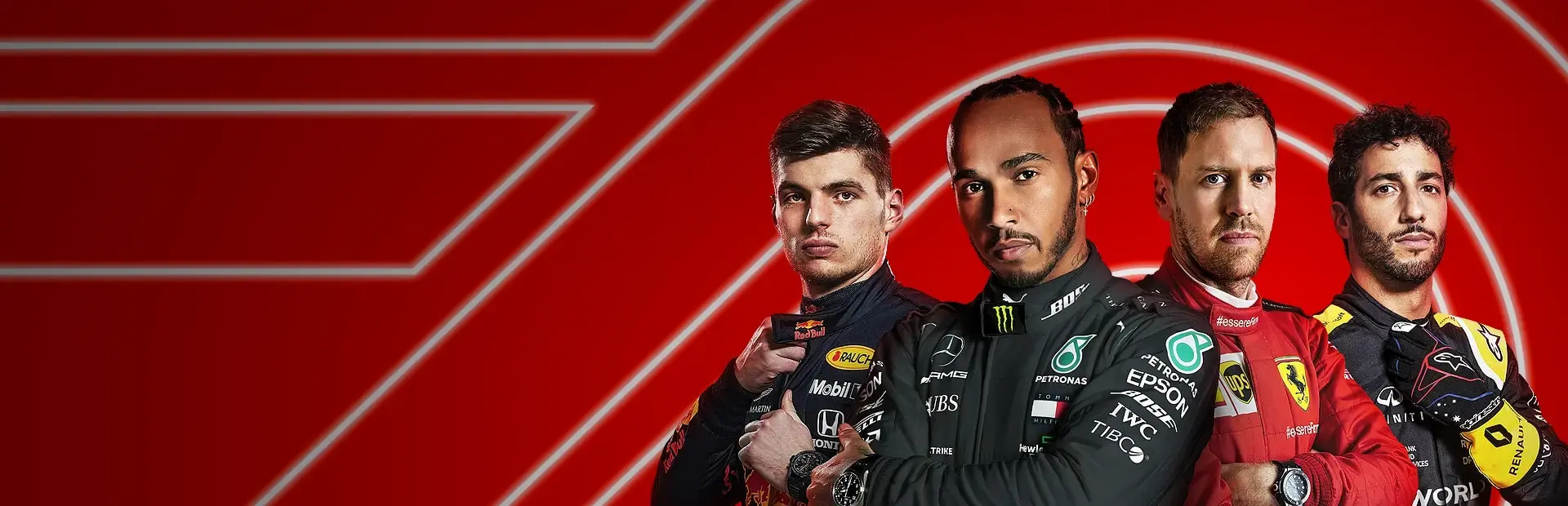 F1 2020: Seventy Edition background