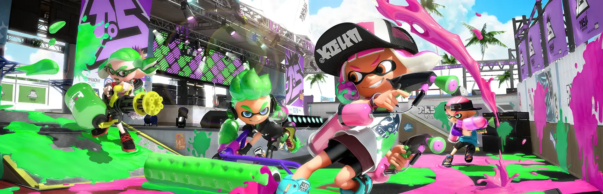 Splatoon 2 background