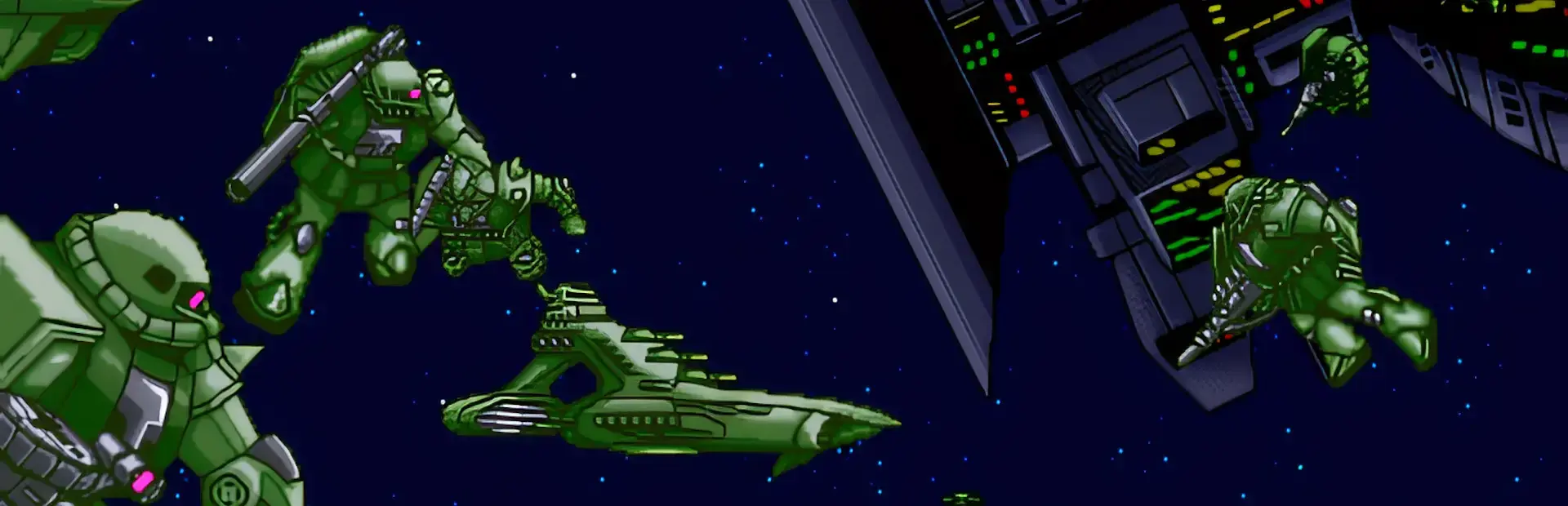 Mobile Suit Gundam Vol. 3 - A Baoa Qu background