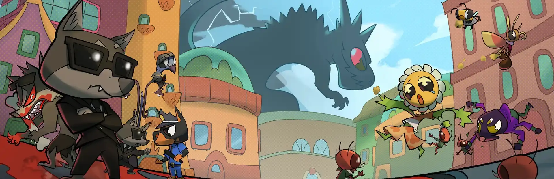 Wild City background
