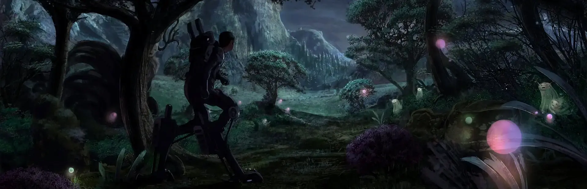 Valley background