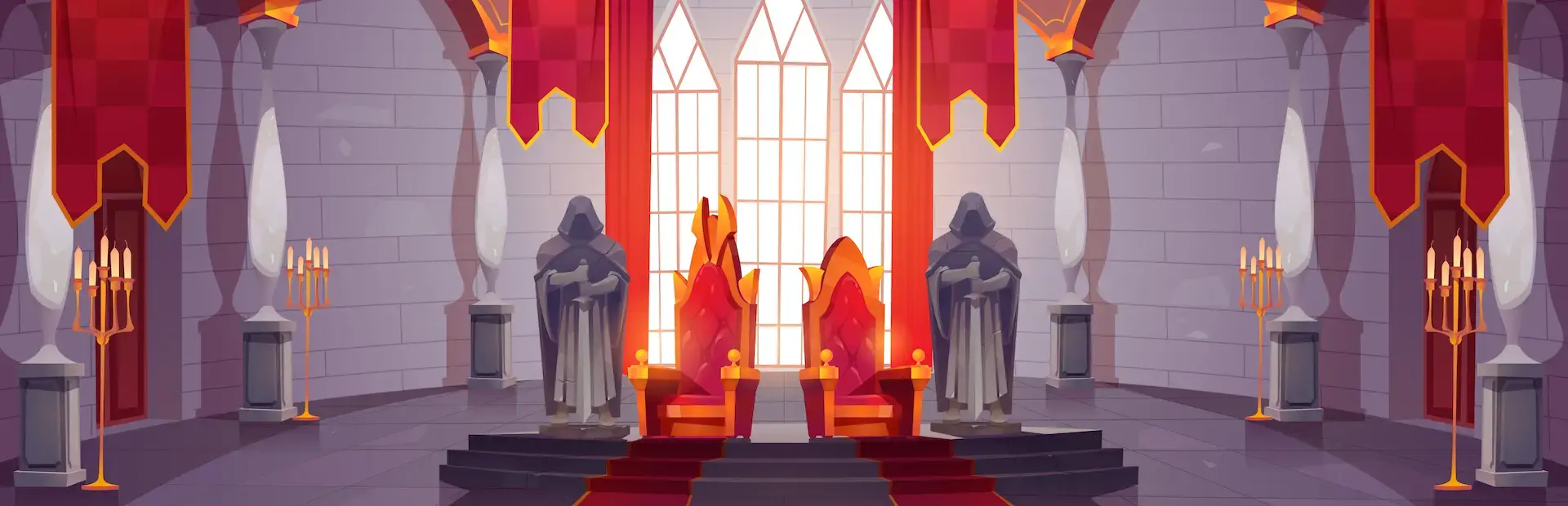 Land of Puzzles: Castles background