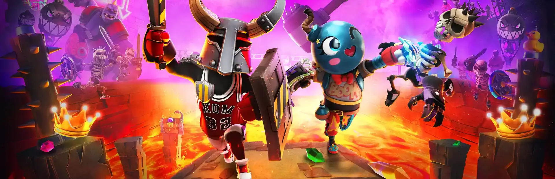 King of Meat background