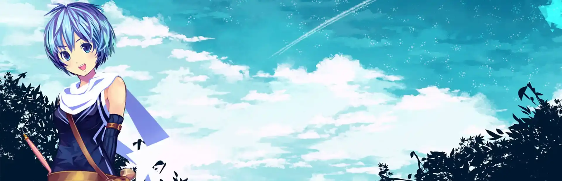 Sio and Mysterious Forest background