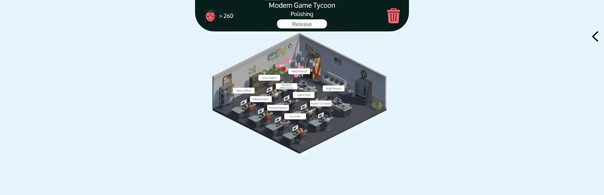 Modern Game Tycoon background