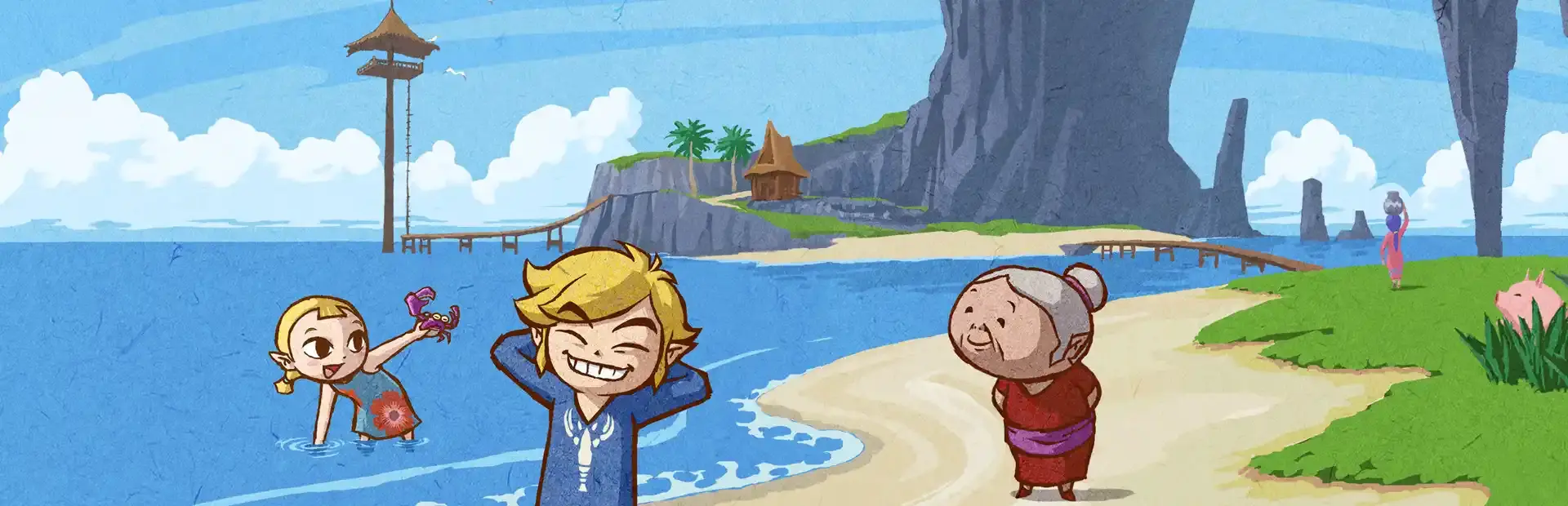 The Legend of Zelda: The Wind Waker background