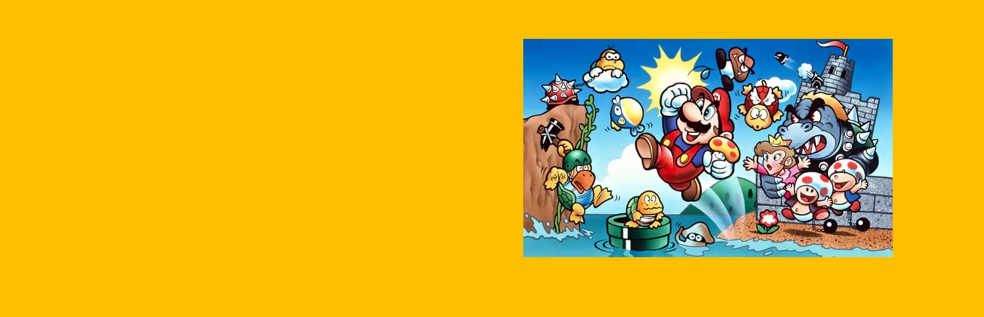 Super Mario Bros. background