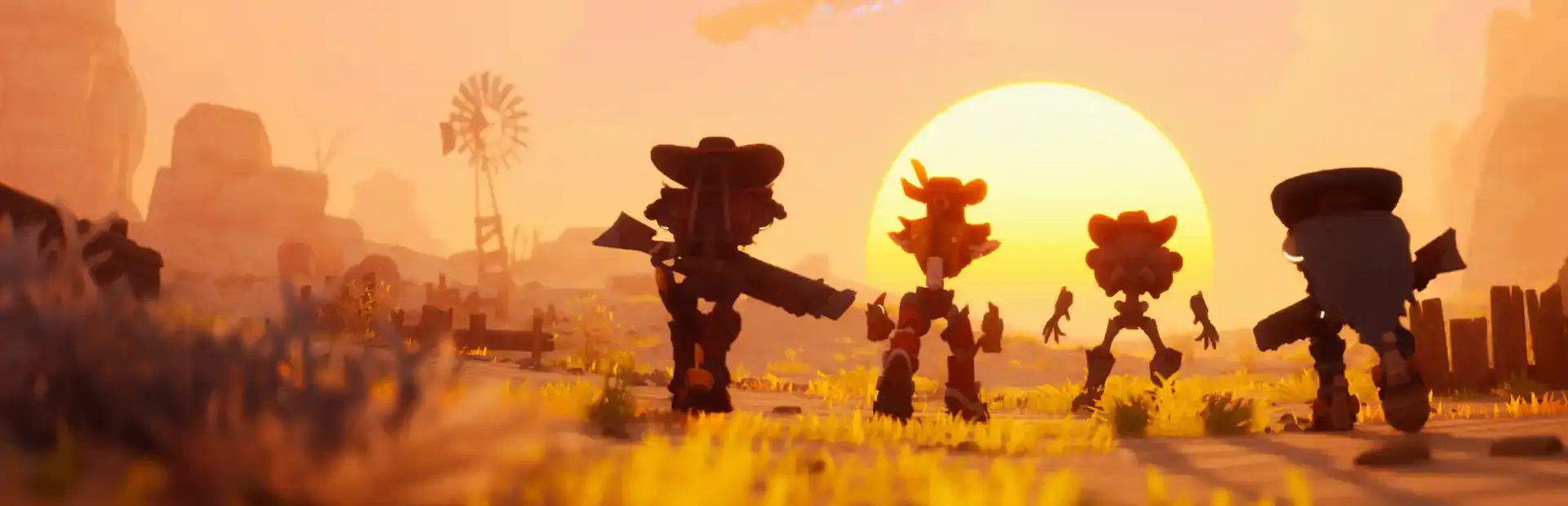 Far Far West background