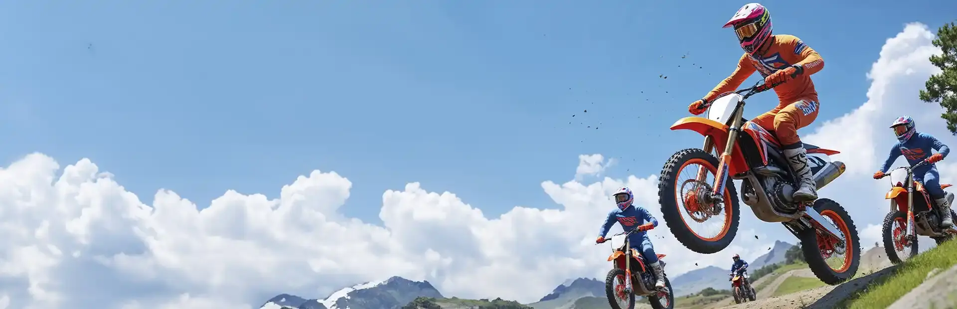 Real Motocross Driving Simulator background