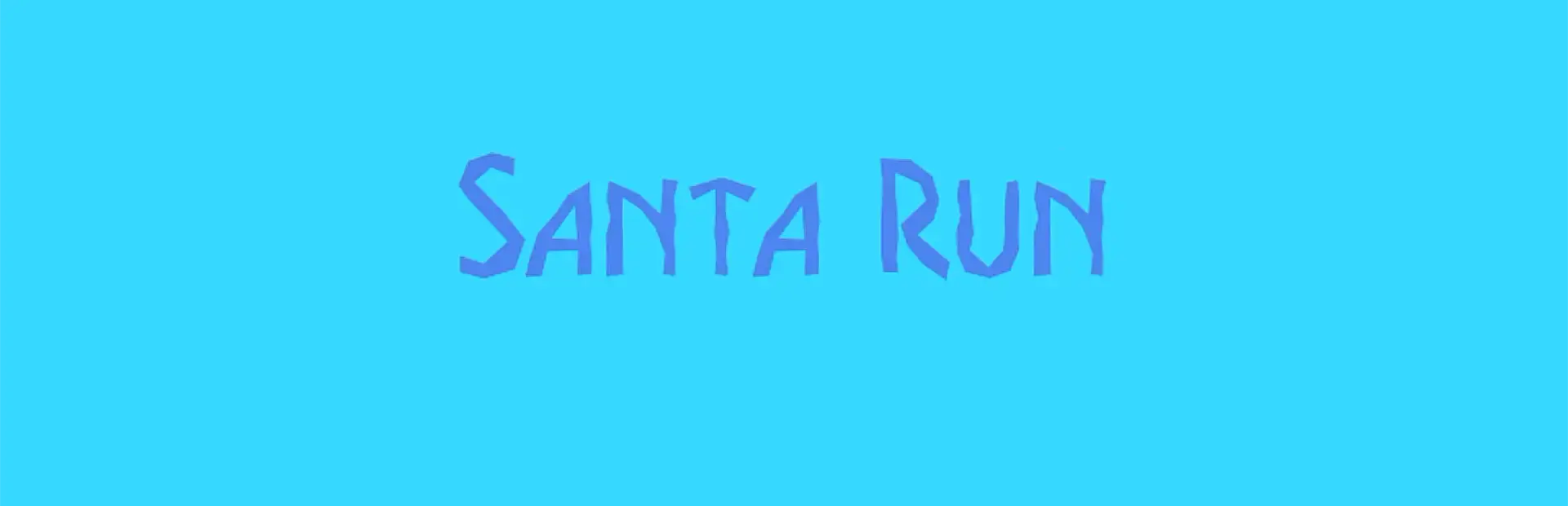 Santa Run background