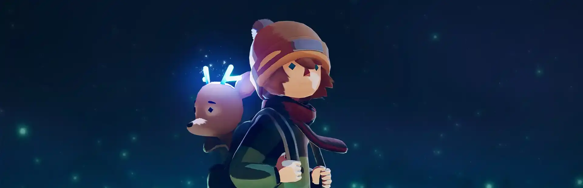 Deer & Boy background