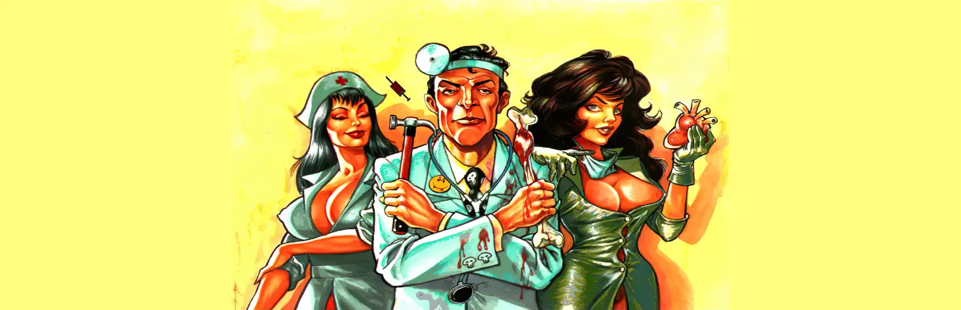 Biing!: Sex, Intrigue and Scalpels background