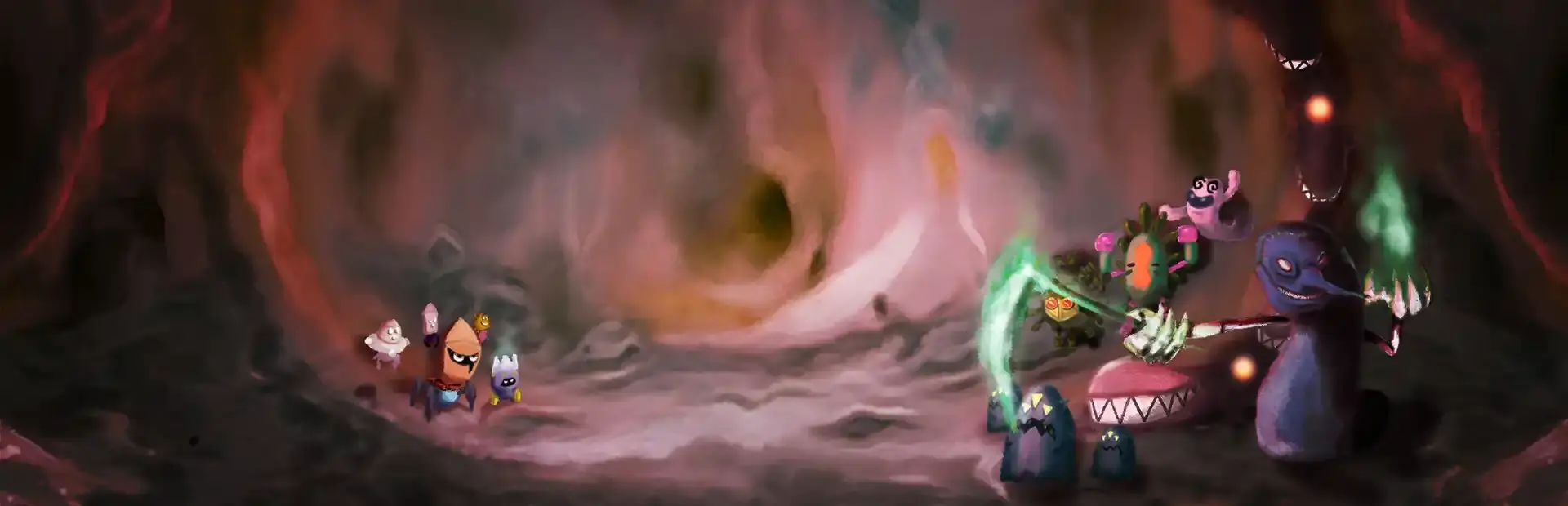 VirusRush + Hazard of the Ages background