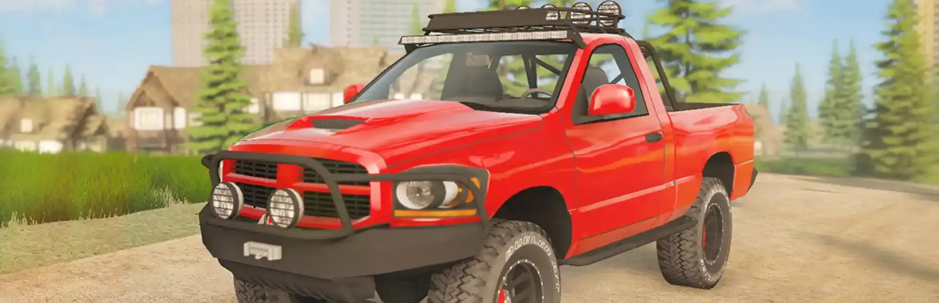 Forest Offroad Driving Simulator background