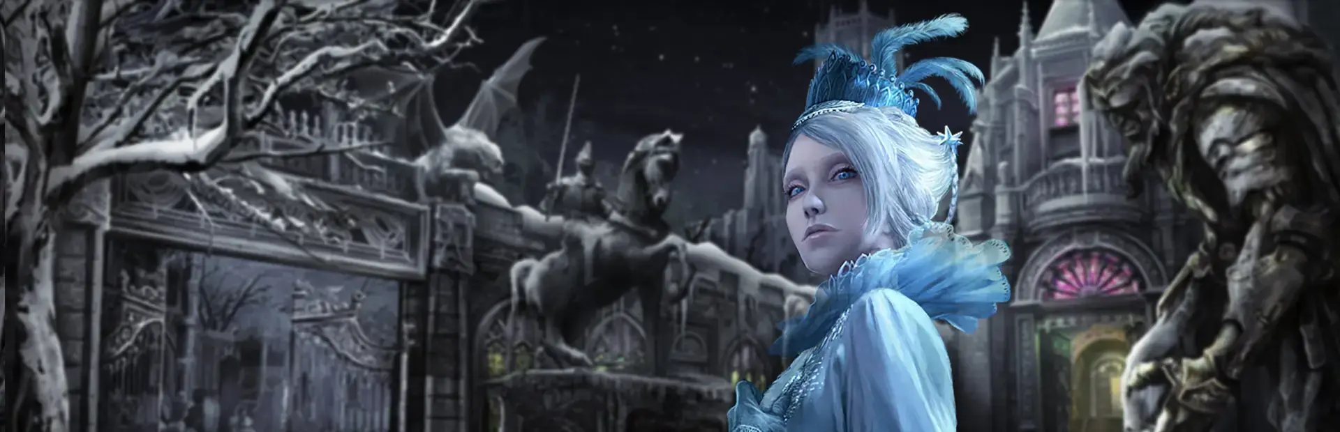 Dark Parables: Rise of the Snow Queen - Collector's Edition background