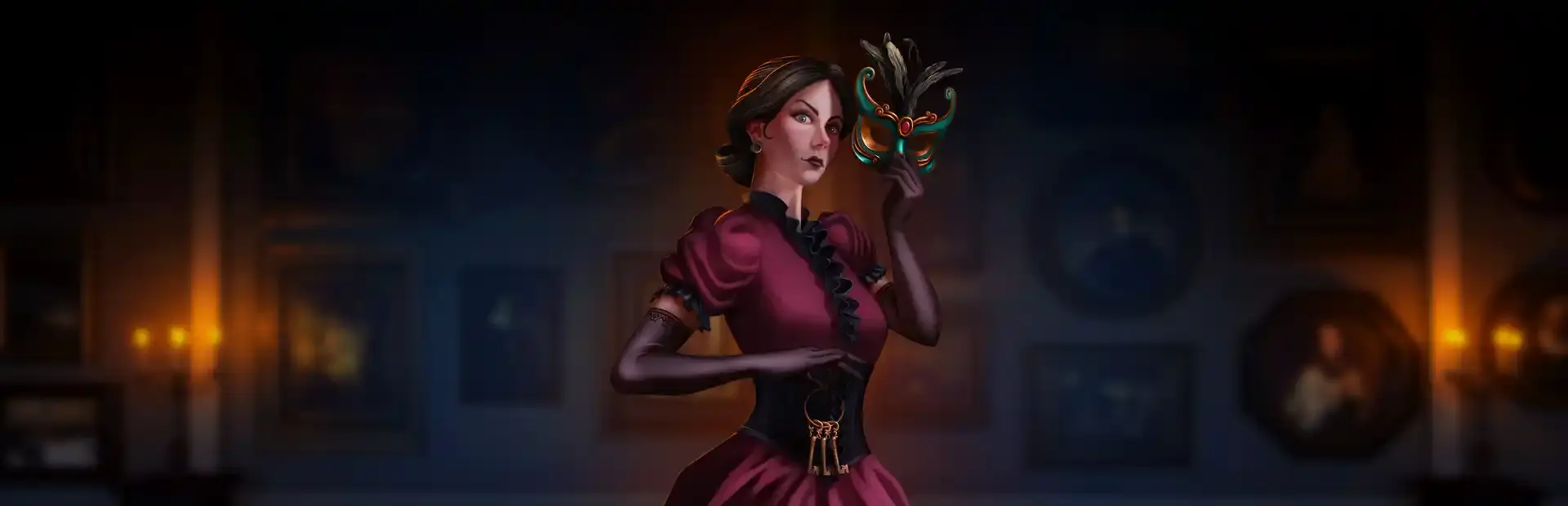 Escape From Crimson Manor: Trapped Together background