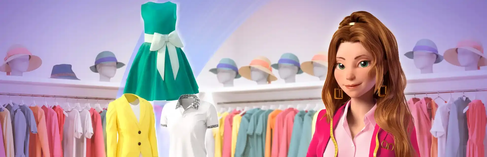My Universe: Fashion Boutique background