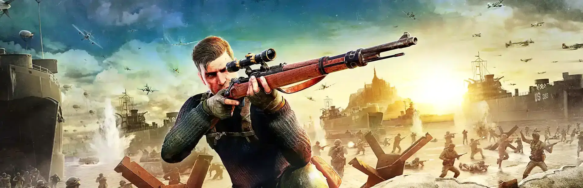 Sniper Elite 5 background