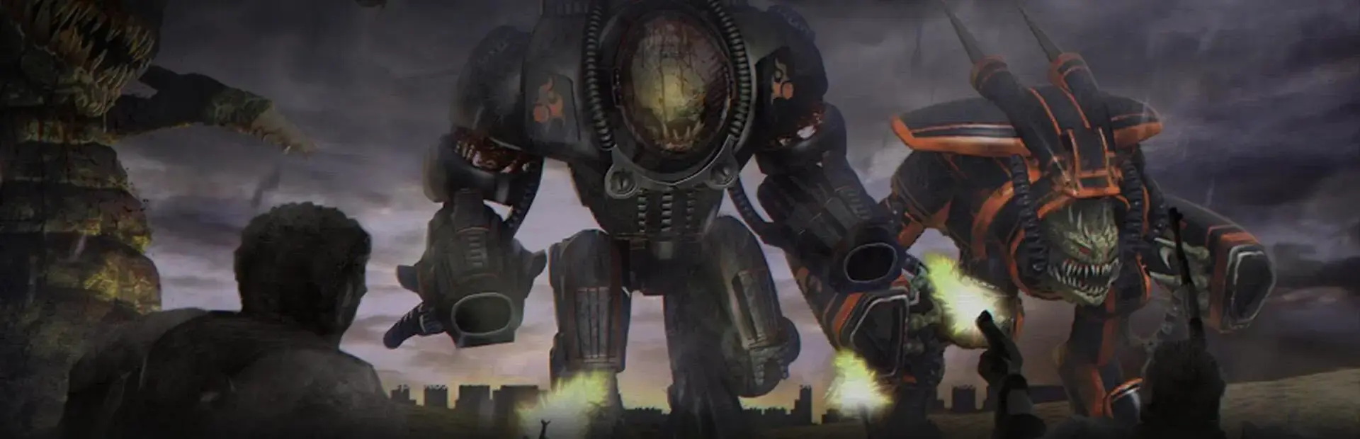 Alien Shooter TD background