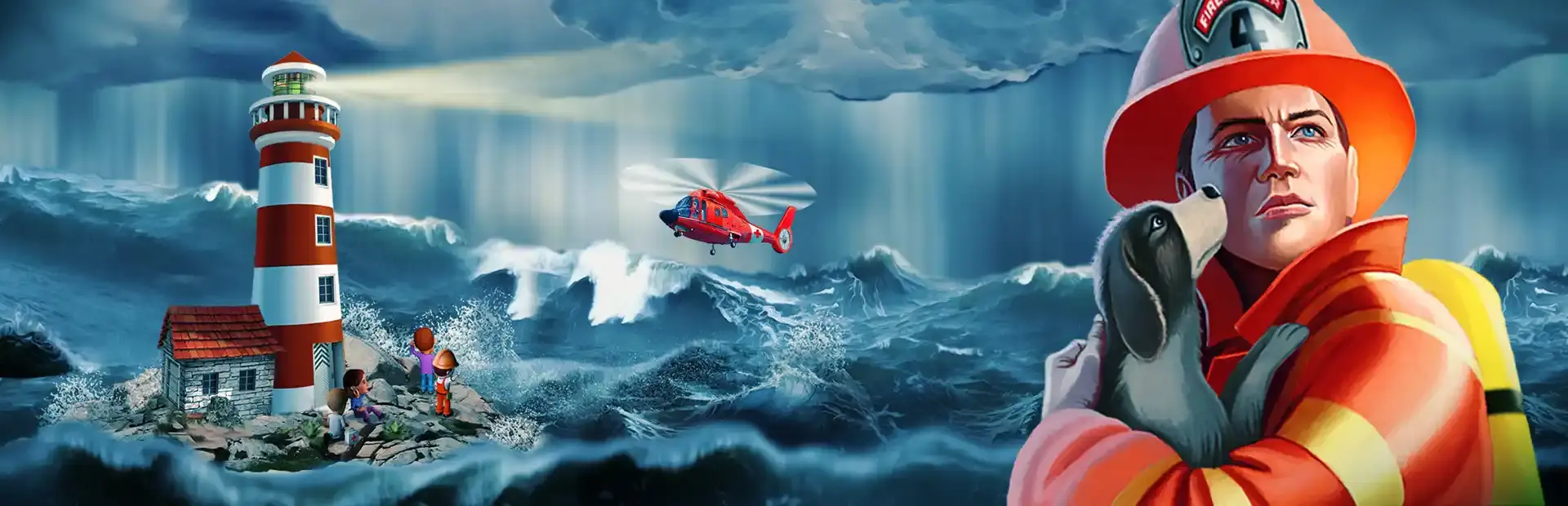 Rescue Team 4 background