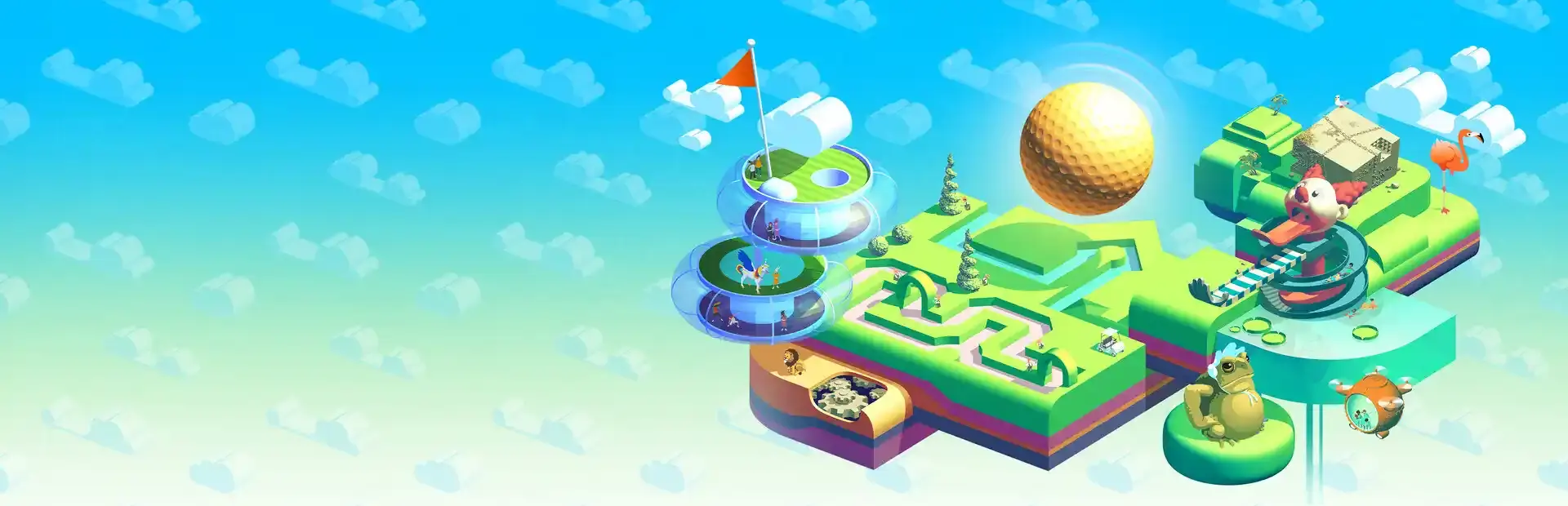 Wonderputt Forever background