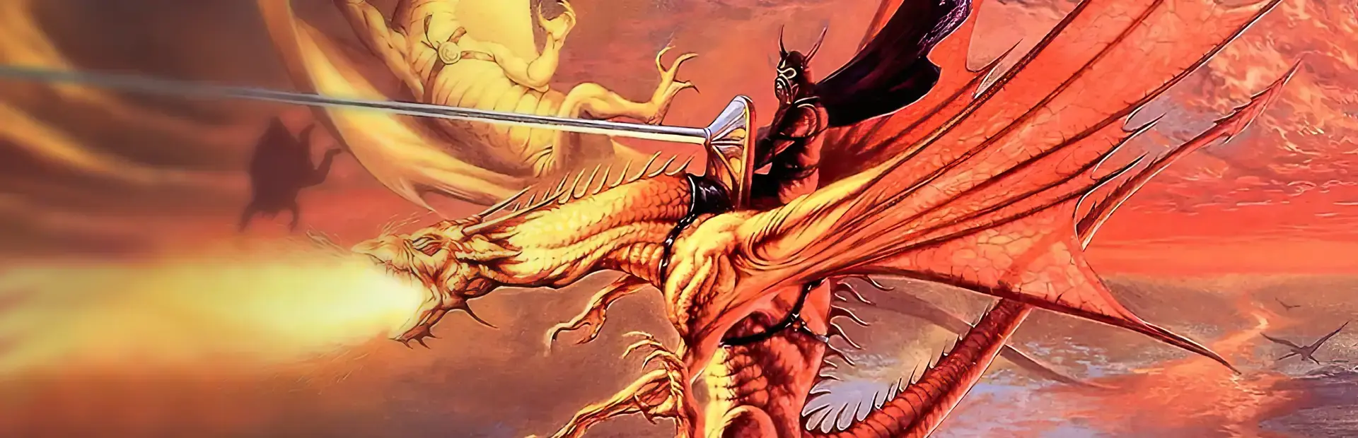 Advanced Dungeons & Dragons: Dragons of Flame background