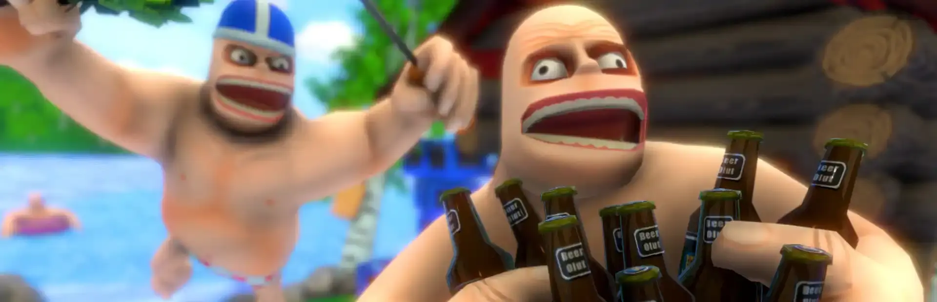 Drunk-Fu: Wasted Masters background