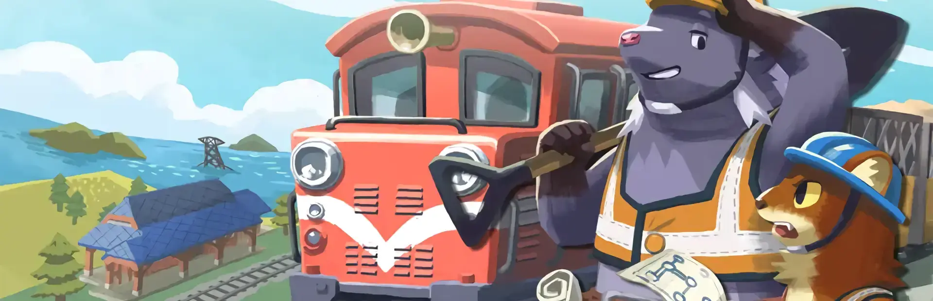 Tails of Trainspot background