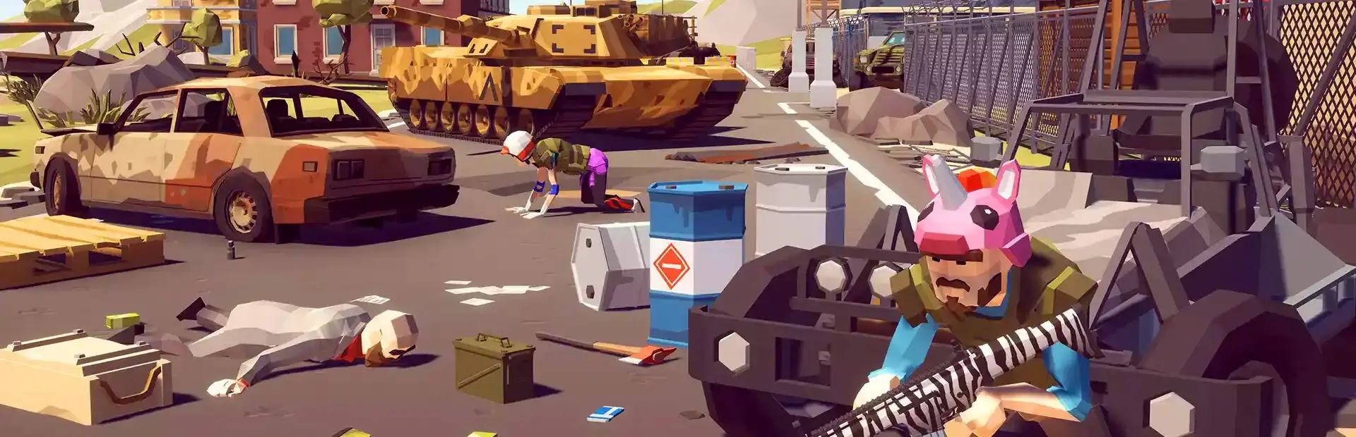 3D Puzzle: Battle Royal background