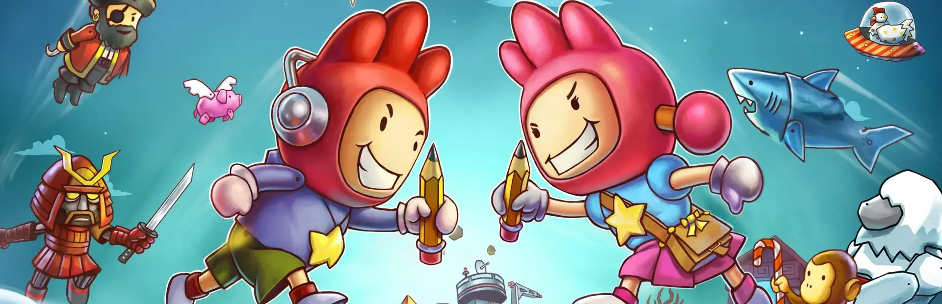Scribblenauts Showdown background