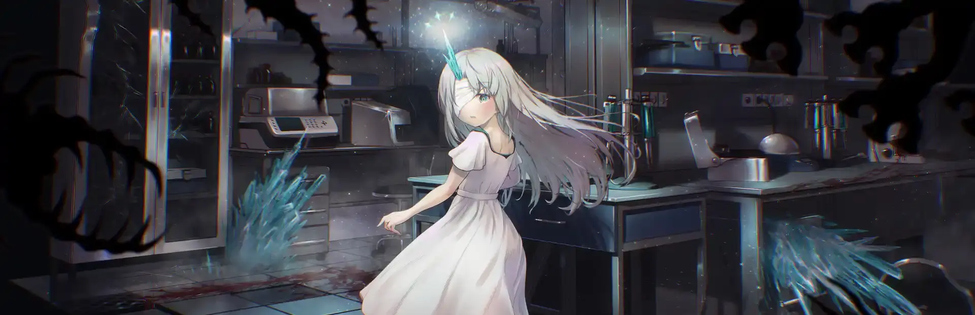 Labyrinth of the Crystal Princess background