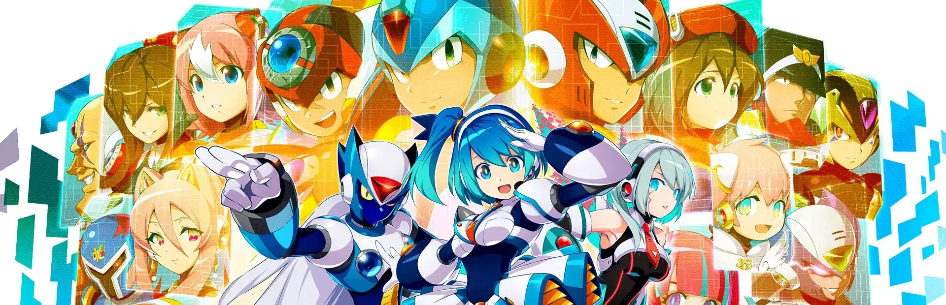 Mega Man X Dive background