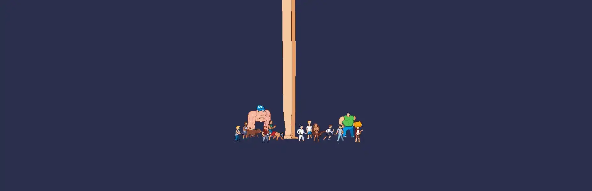 Friend Fighters background