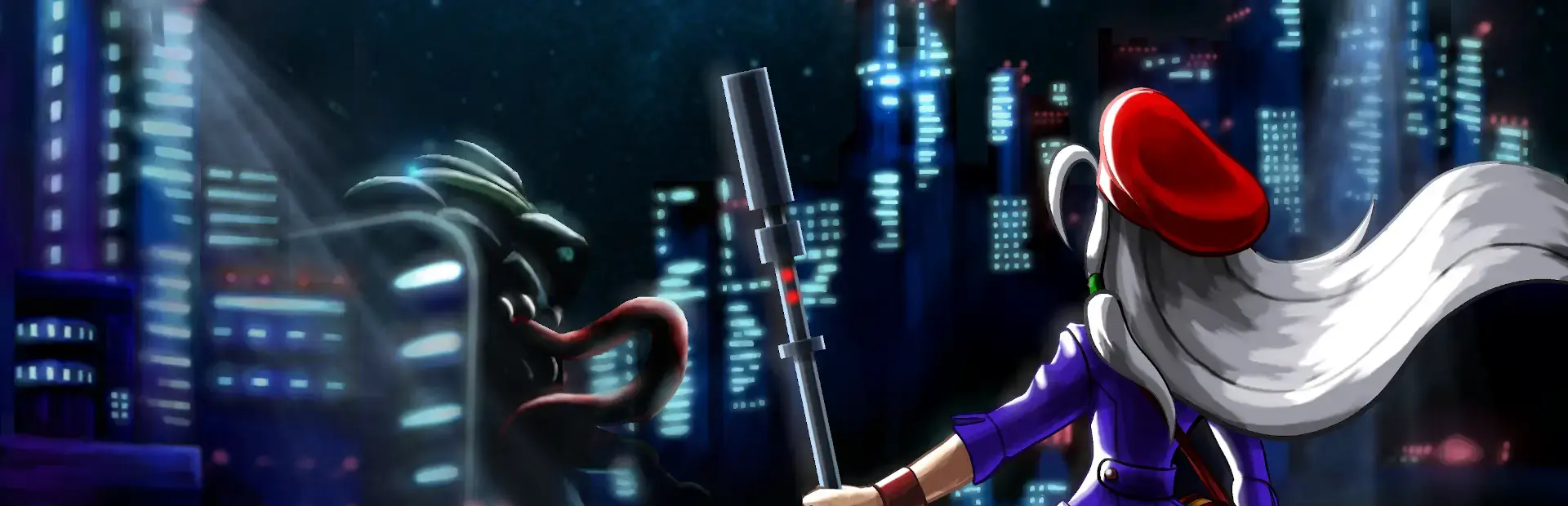 Cosmic Star Heroine background