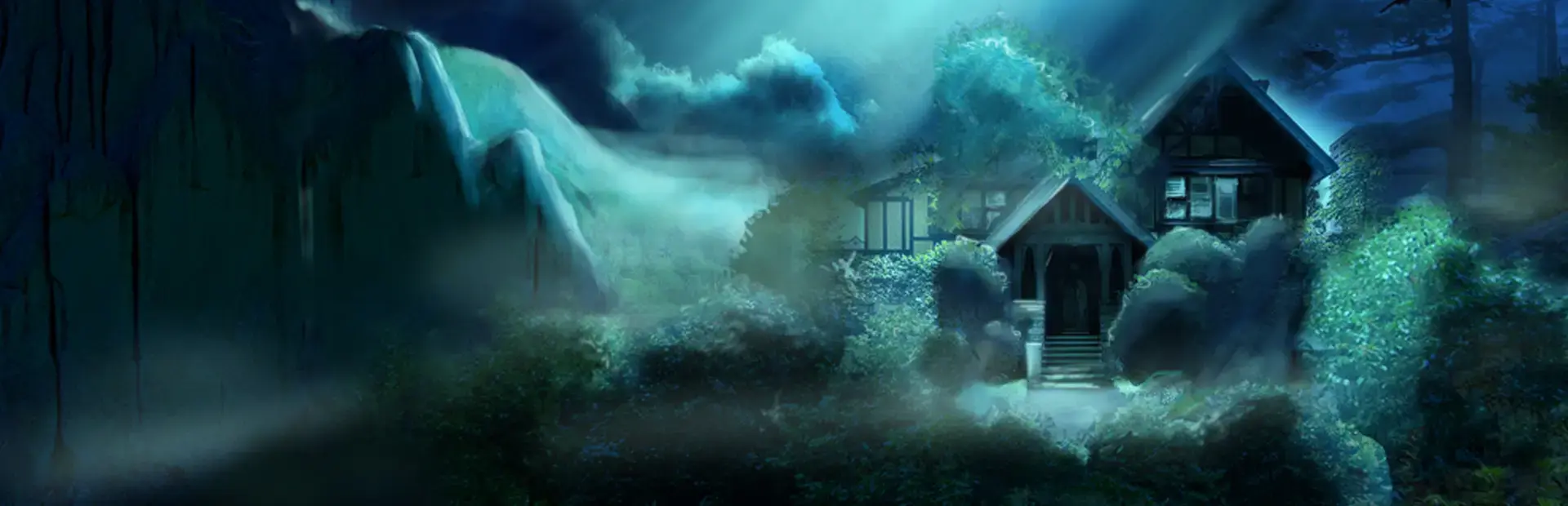 Mystery Trackers: The Void background
