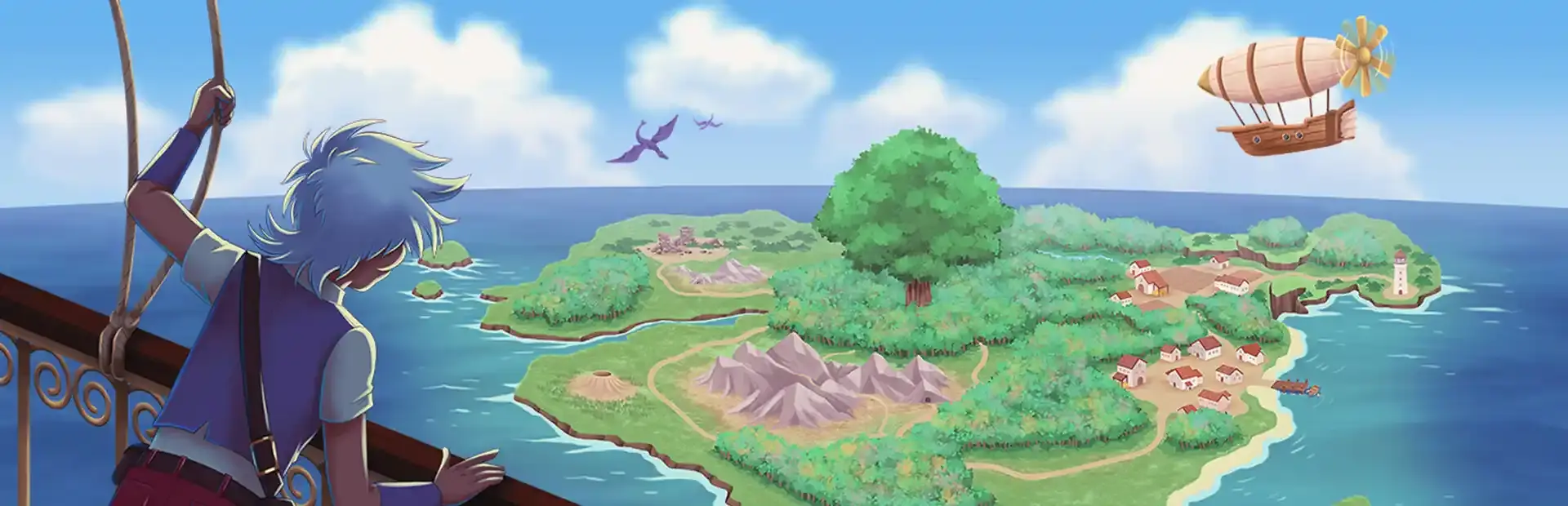 Sehoni Island: Monsters and Adventures background