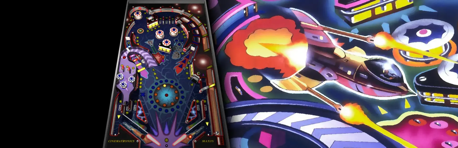 3D Pinball Express background