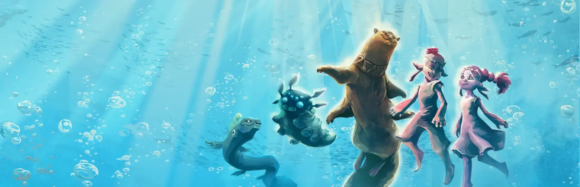 Mythic Ocean background