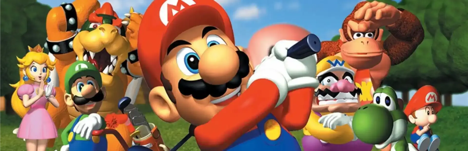 Mario Golf background