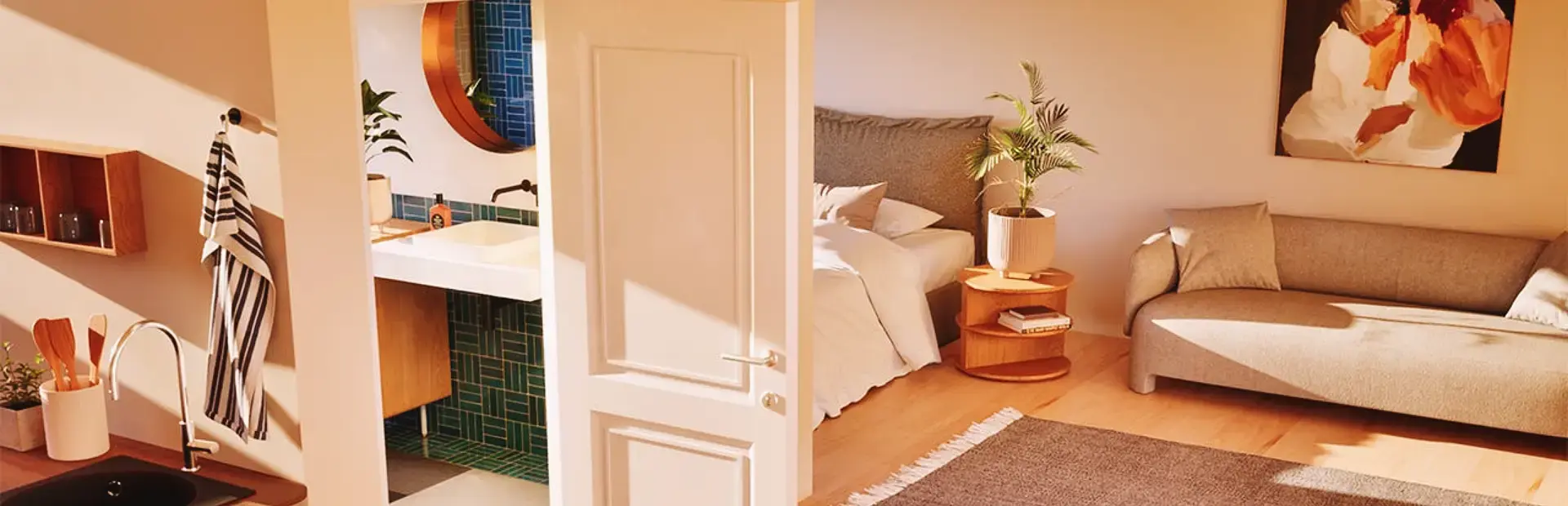 Small Spaces background