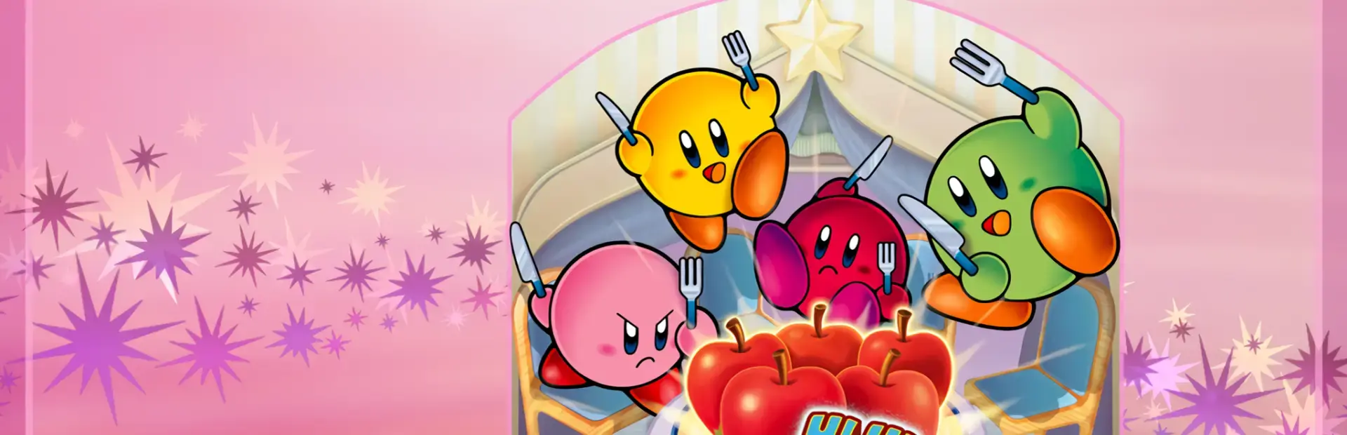 Kirby & the Amazing Mirror background