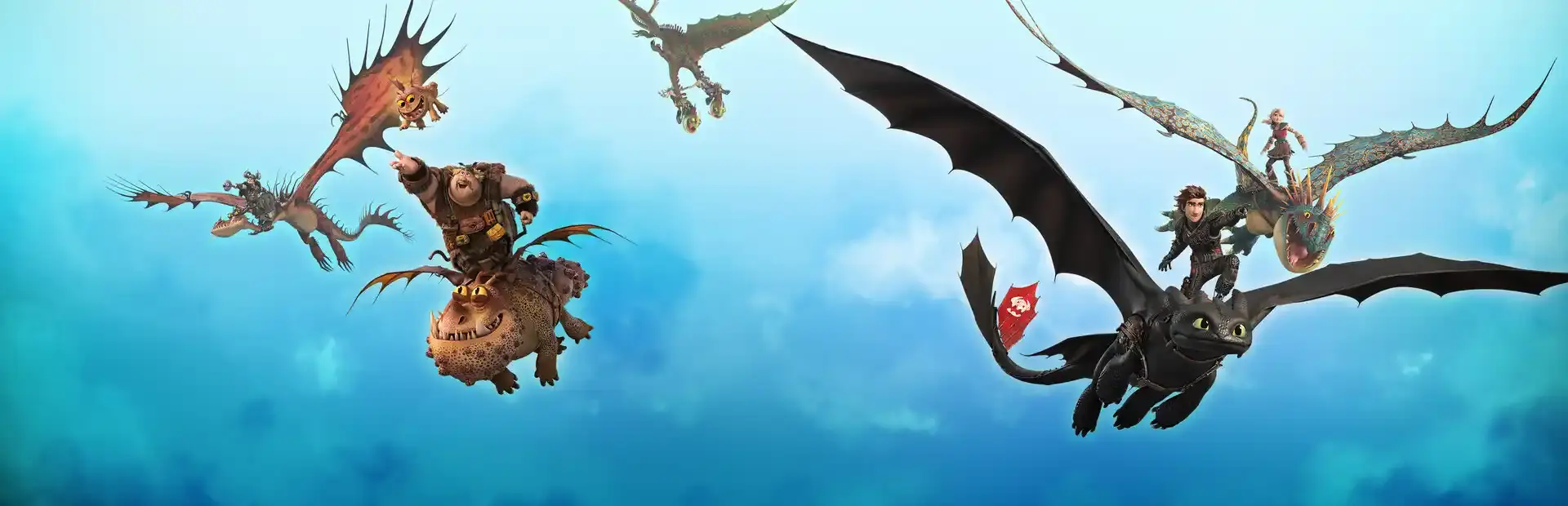 School of Dragons: How to Train Your Dragon background