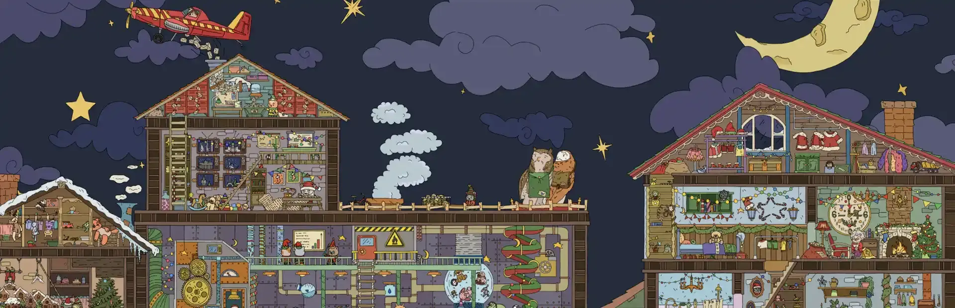 Find All: Christmas background