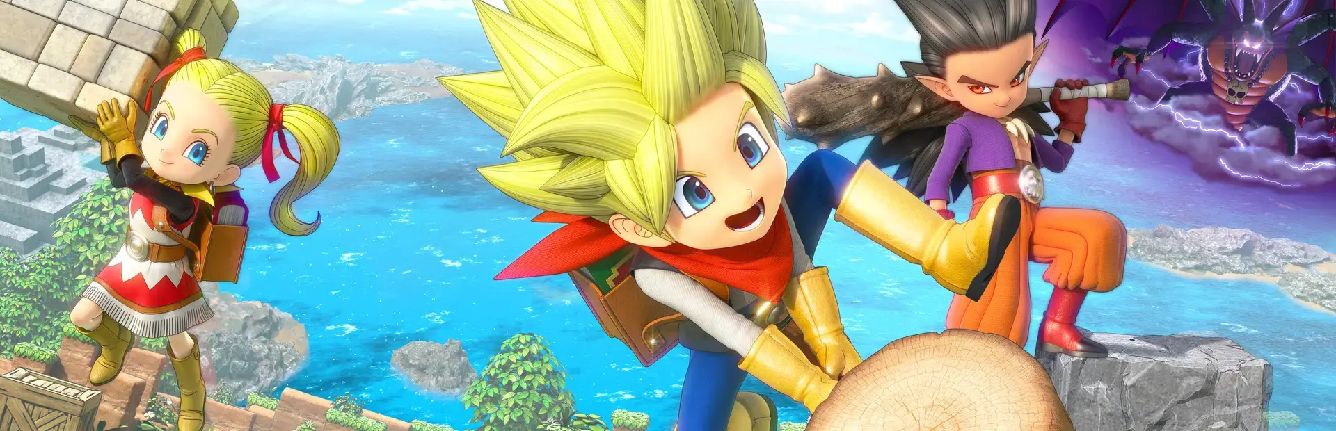 Dragon Quest Builders 2 background