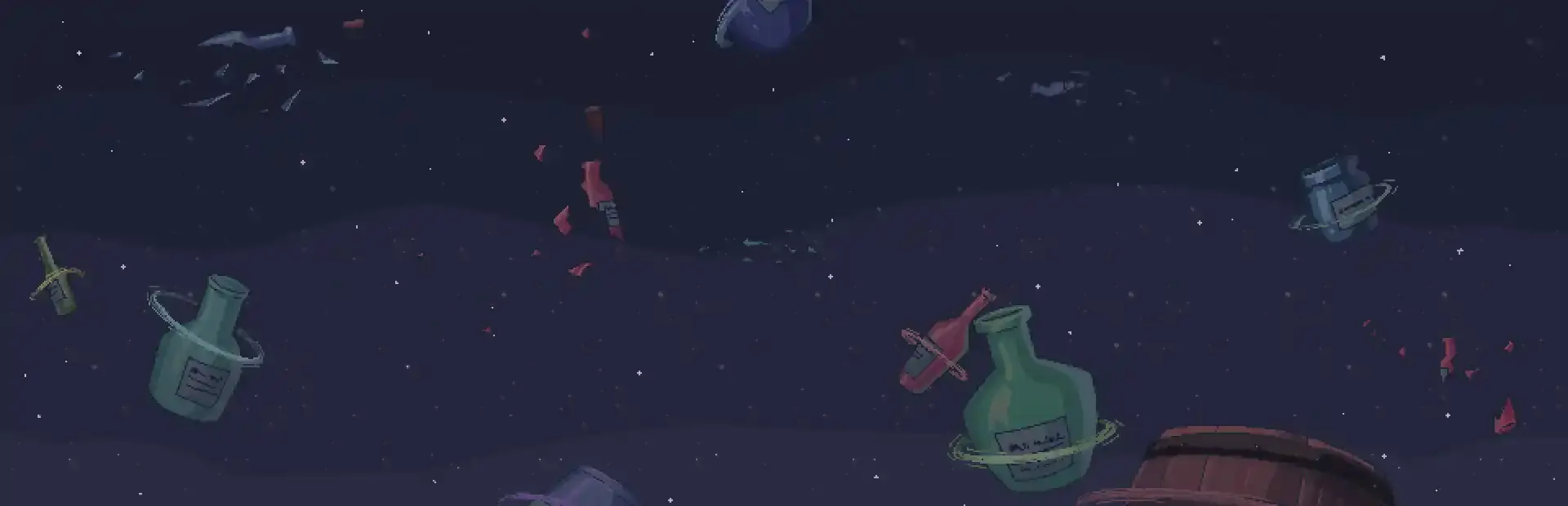 Mr.Bottle and His Dream background