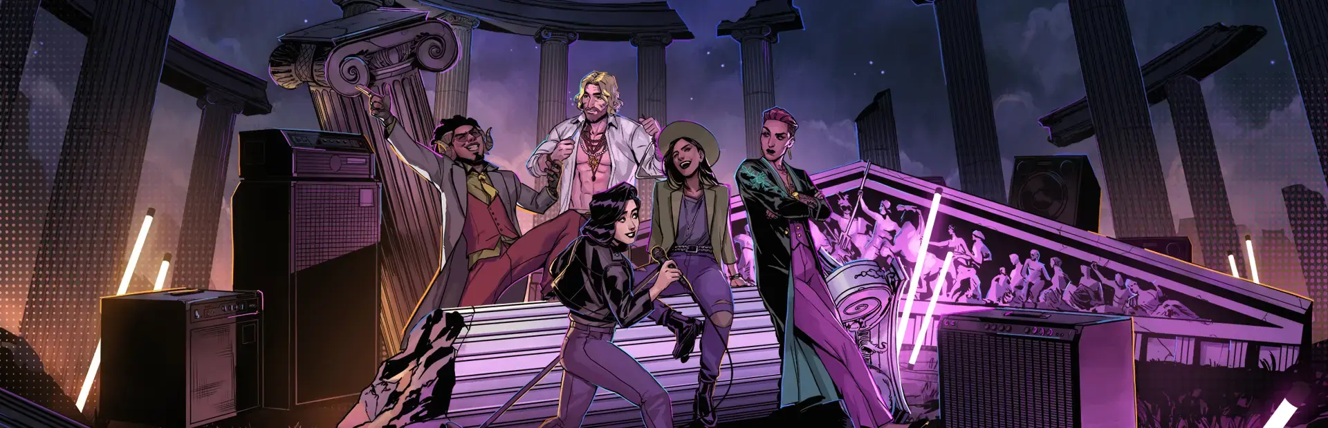 Stray Gods: The Roleplaying Musical background