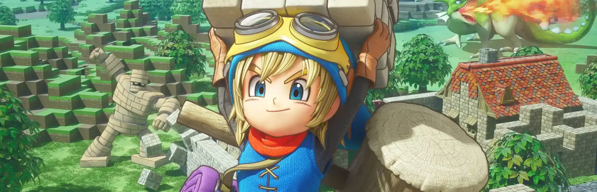 Dragon Quest Builders background