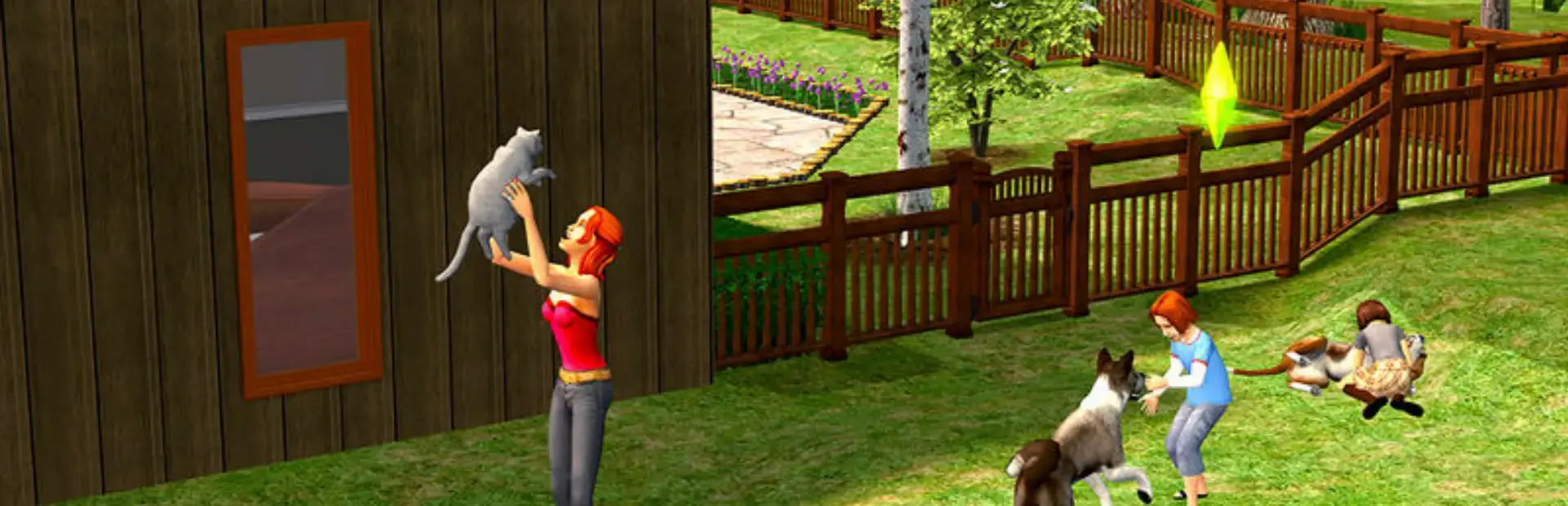 The Sims Pet Stories background